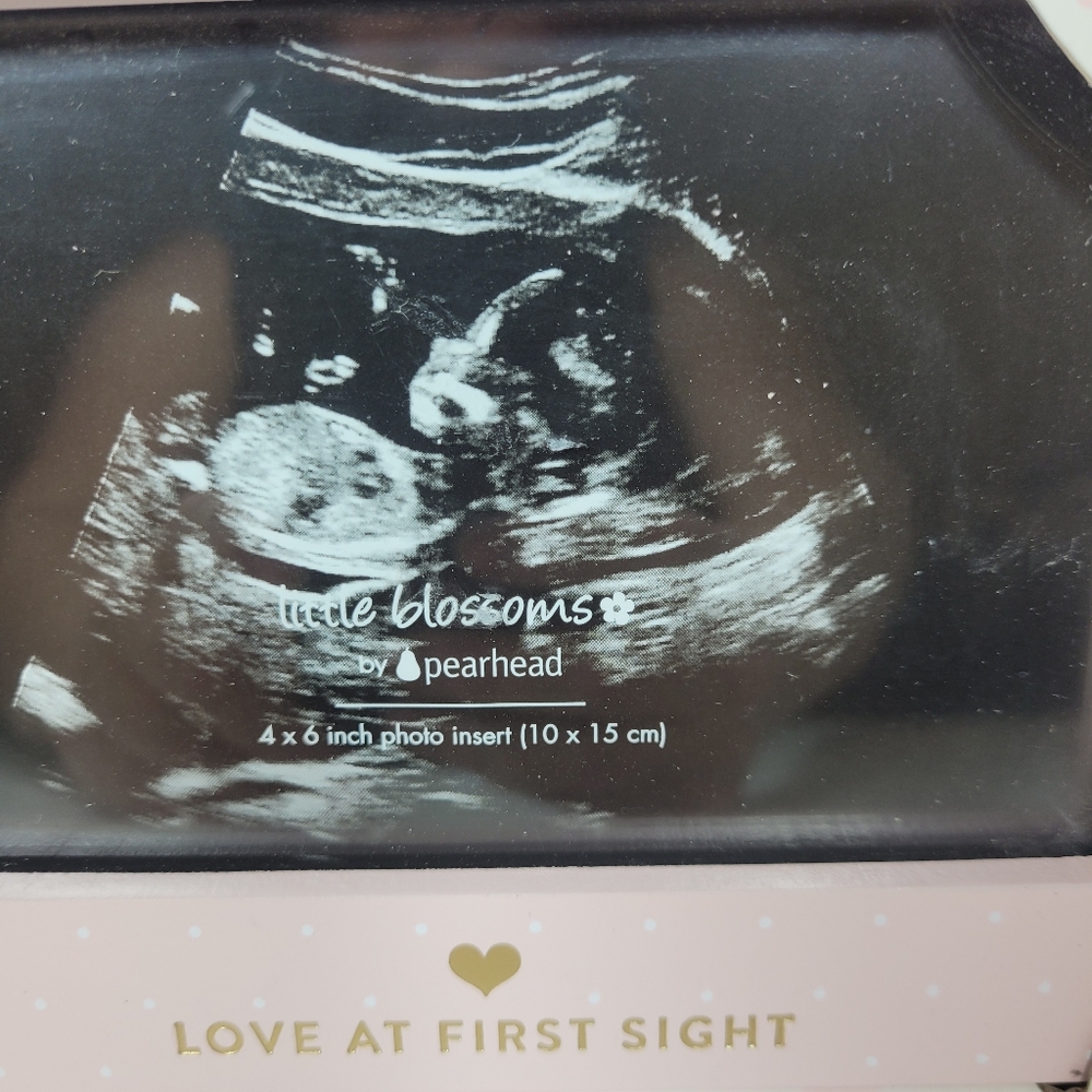 Pearhead Sonogram Frame Pink - Picture 3 of 8